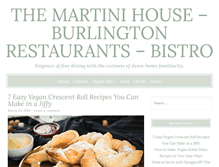 Tablet Screenshot of martinihouse.com
